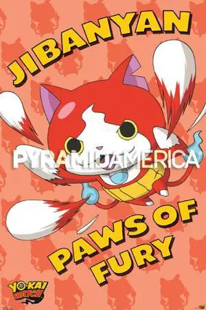 Yo-Kai Watch - Paws Of Fury Poster Print (34 x 22) Yo-Kai Watch - Paws Of Fury Poster Print (34 x 22)