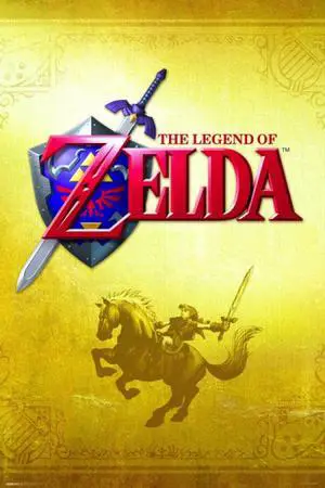 Zelda - Gold Poster Print (22 x 34) Zelda - Gold Poster Print (22 x 34)