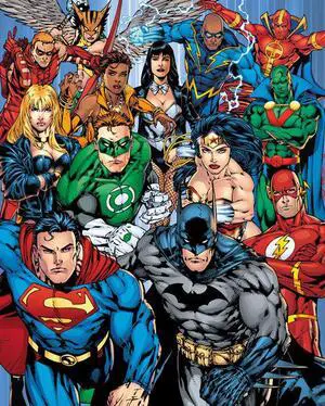 Dc Comics Justice League Collage Poster Print (16 x 20) Dc Comics Justice League Collage Poster Print (16 x 20)