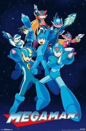 Mega Man 11 - Group Poster Print (22 x 34) Mega Man 11 - Group Poster Print (22 x 34)