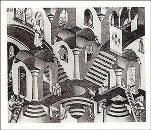 Concave and Convex - M.C. Escher Poster Print (26 x 22) Concave and Convex - M.C. Escher Poster Print (26 x 22)