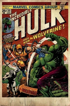 The Hulk & Wolverine Poster (24 x 36) The Hulk & Wolverine Poster (24 x 36)