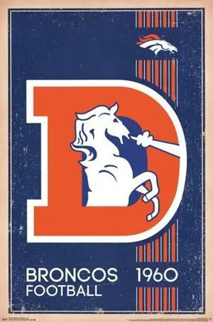 Denver Broncos - Retro Logo 2014 Poster Print (22 x 34) Denver Broncos - Retro Logo 2014 Poster Print (22 x 34)