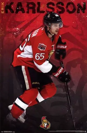 Ottawa Senators - E Karlsson 13 Poster Print (22 x 34) Ottawa Senators - E Karlsson 13 Poster Print (22 x 34)
