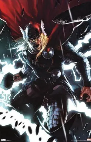 Thor - Comic Poster Print (24 x 36) Thor - Comic Poster Print (24 x 36)