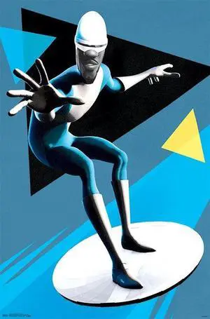 The Incredibles 2 - Frozone Poster Print (22 x 34) The Incredibles 2 - Frozone Poster Print (22 x 34)