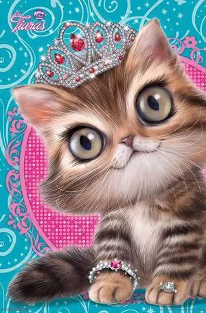 Animal Club - Kitten Tiara Poster Print (22 x 34) Animal Club - Kitten Tiara Poster Print (22 x 34)