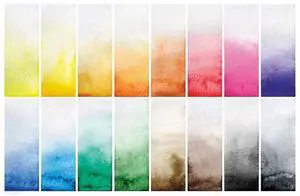 Bold Color - Watercolor Swatches Poster Print (34 x 22) Bold Color - Watercolor Swatches Poster Print (34 x 22)