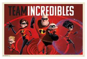 The Incredibles 2 - Family Poster Print (34 x 24) The Incredibles 2 - Family Poster Print (34 x 24)