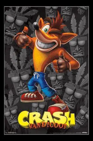 Crash Bandicoot - Crash Poster Print (22 x 34) Crash Bandicoot - Crash Poster Print (22 x 34)