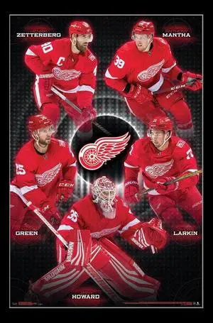Detroit Red Wings_ - Team Poster Print (22 x 34) Detroit Red Wings_ - Team Poster Print (22 x 34)
