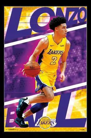 Los Angeles Lakers - Lonzo Ball Poster Print (22 x 34) Los Angeles Lakers - Lonzo Ball Poster Print (22 x 34)