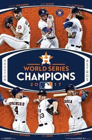 2017 World Series_ - Champions Poster Print (22 x 34) 2017 World Series_ - Champions Poster Print (22 x 34)