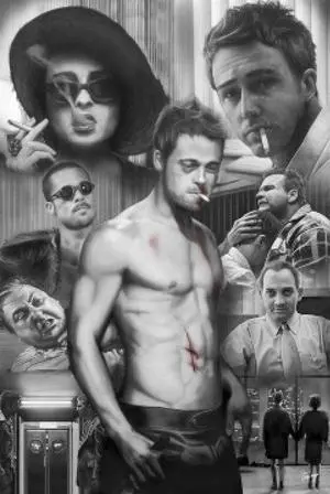 Fight Club - Character Collage Poster Print (22 x 34) Fight Club - Character Collage Poster Print (22 x 34)