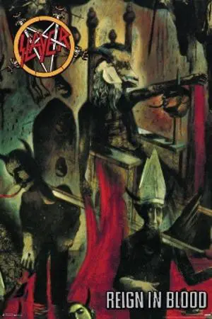 Slayer Reign In Blood Poster Print (24 X 36) Slayer Reign In Blood Poster Print (24 X 36)