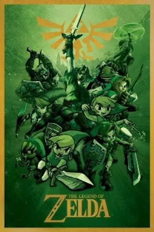 THE LEGEND OF ZELDA Poster Print (22 x 34) - Item # SCO33494 THE LEGEND OF ZELDA Poster Print (22 x 34) - Item # SCO33494
