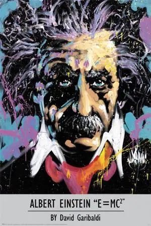 Albert Einstein - David Garibaldi Poster Print (22 x 34) Albert Einstein - David Garibaldi Poster Print (22 x 34)