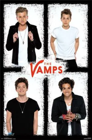 The Vamps - White Poster Print (24 x 36) The Vamps - White Poster Print (24 x 36)