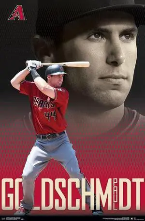 Arizona Diamondbacks - Paul Goldschmidt Poster Print (22 x 34) Arizona Diamondbacks - Paul Goldschmidt Poster Print (22 x 34)