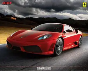 Ferrari - 430 Scuderia Poster Print (20 x 16) Ferrari - 430 Scuderia Poster Print (20 x 16)