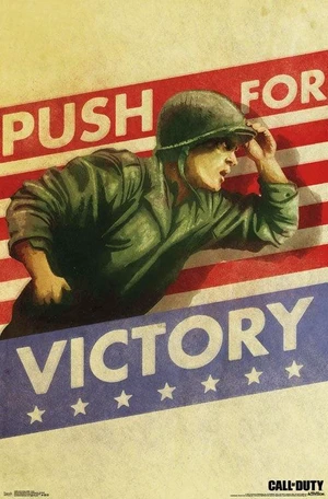 Call Of Duty Wwii - Push Poster Print (22 x 34) Call Of Duty Wwii - Push Poster Print (22 x 34)
