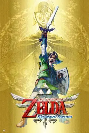 Legend of Zelda Skyward Sword Poster Print by (24 x 36) Legend of Zelda Skyward Sword Poster Print by (24 x 36)