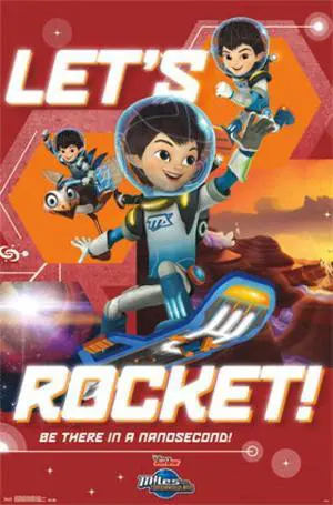 Miles from Tomorrowland - Rocket Poster Print (22 x 34) Miles from Tomorrowland - Rocket Poster Print (22 x 34)