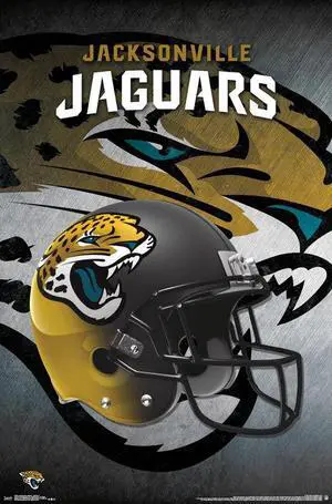Jacksonville Jaguars - Helmet Poster Print (22 x 34) Jacksonville Jaguars - Helmet Poster Print (22 x 34)