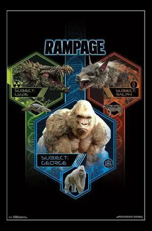 Rampage - Trio Poster Print (22 x 34) Rampage - Trio Poster Print (22 x 34)