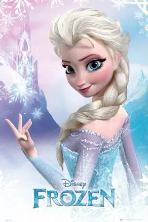 Frozen - Elsa - Close Up Poster Print (24 X 36) Frozen - Elsa - Close Up Poster Print (24 X 36)