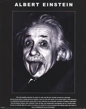 Albert Einstein - Tongue Quote Poster Print (16 x 20) Albert Einstein - Tongue Quote Poster Print (16 x 20)
