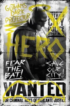 Batman V Superman Batman Hero Hfe Poster (24 x 36) Batman V Superman Batman Hero Hfe Poster (24 x 36)