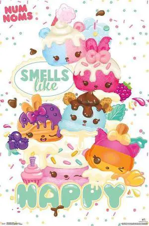 Num Noms - Happy Poster Print (22 x 34) Num Noms - Happy Poster Print (22 x 34)
