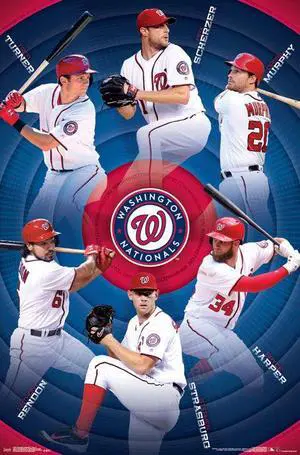 Washington Nationals__ - Team Poster Print (22 x 34) Washington Nationals__ - Team Poster Print (22 x 34)