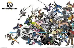 Overwatch - Cover Poster Print (34 x 22) Overwatch - Cover Poster Print (34 x 22)