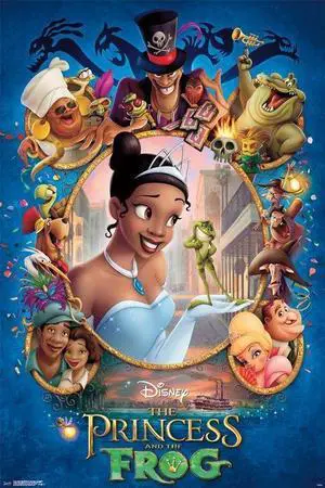 The Princess & The Frog Poster Print (22 x 34) The Princess & The Frog Poster Print (22 x 34)