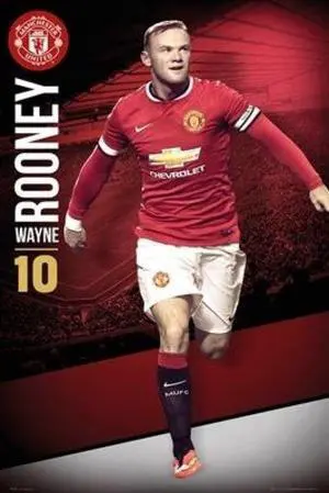 Manchester Utd Rooney 1415 Poster Print (22 x 34) Manchester Utd Rooney 1415 Poster Print (22 x 34)