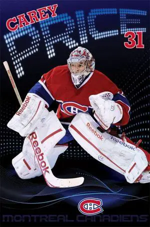 Carey Price - Montreal Canadia Poster Print (22 X 34) Carey Price - Montreal Canadia Poster Print (22 X 34)