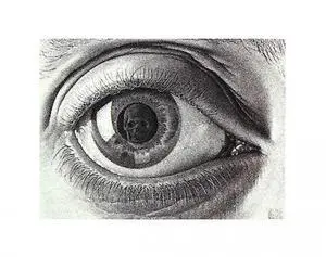 Eye - M.C. Escher Poster Print (14 x 11) Eye - M.C. Escher Poster Print (14 x 11)