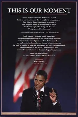 Obama - Moment Poster Print (22 x 34) Obama - Moment Poster Print (22 x 34)