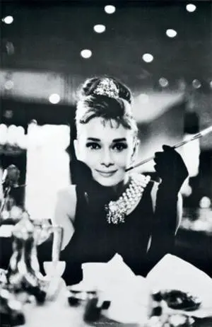 Audrey Hepburn Breakfast At Tiffanys Poster (24 X 36) Audrey Hepburn Breakfast At Tiffanys Poster (24 X 36)