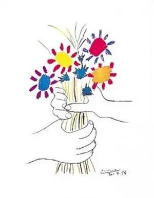 Petit Fleurs Poster Print by Pablo Picasso (11 x 14) Petit Fleurs Poster Print by Pablo Picasso (11 x 14)