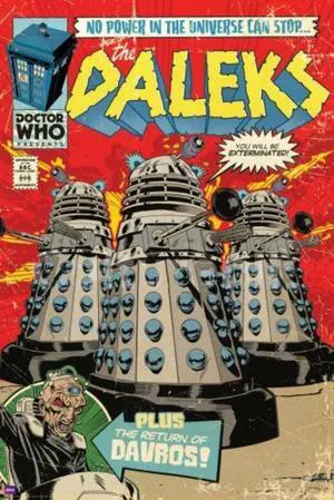 Doctor Who - Dalek Comic Poster Print (22 x 34) Doctor Who - Dalek Comic Poster Print (22 x 34)