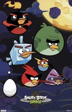 Angry Birds - Space Poster Print (24 X 36) Angry Birds - Space Poster Print (24 X 36)