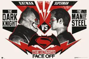 Batman V Superman Ultimate Face Off Hfe Poster (36 x 24) Batman V Superman Ultimate Face Off Hfe Poster (36 x 24)