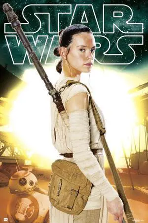 Star Wars Vii Rey Poster (24 x 36) Star Wars Vii Rey Poster (24 x 36)