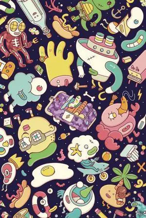 Brosmind Spacewalk Poster Print (22 x 34) Brosmind Spacewalk Poster Print (22 x 34)