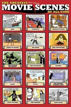 The Greatest Movie Scenes of all Time Poster Print (22 x 34) The Greatest Movie Scenes of all Time Poster Print (22 x 34)