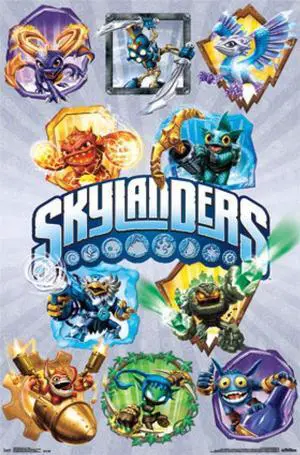 Skylanders Core - Grid Poster Print (24 x 36) Skylanders Core - Grid Poster Print (24 x 36)