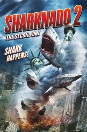 Sharknado 2 - Key Art Poster Print (24 x 36) Sharknado 2 - Key Art Poster Print (24 x 36)